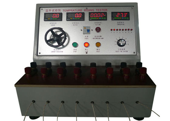 IEC 60884 6 İstasyonlu Sıcaklık Yükselen Test Cihazı
